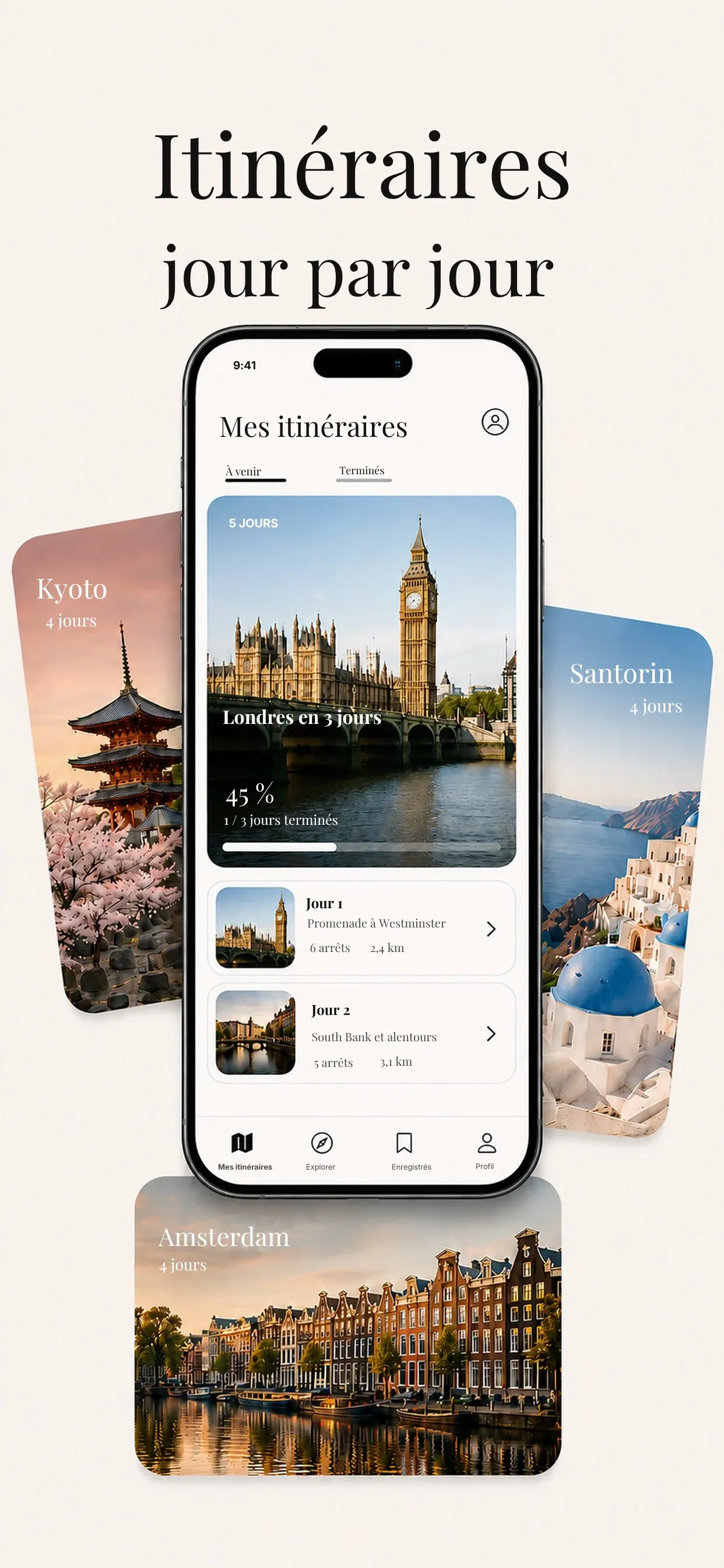 Trip Plan screen 1