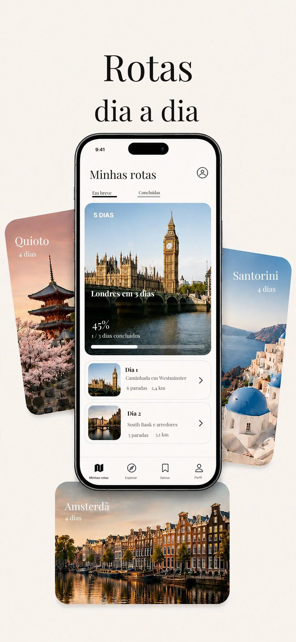 Trip Plan screen 1